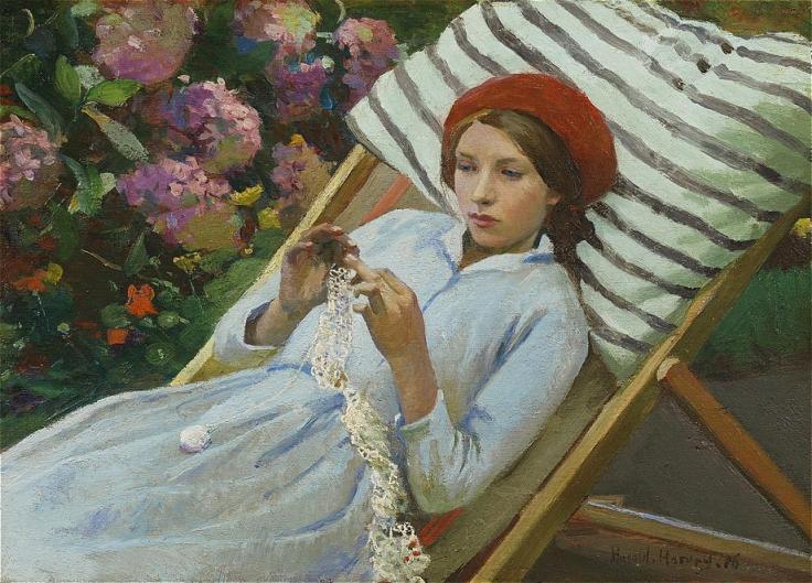 harold-harvey1874-1941the-girl-in-the-red-beret-1365905576_org