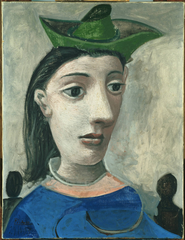pablo_picasso_-_donna_con_cappello_verde