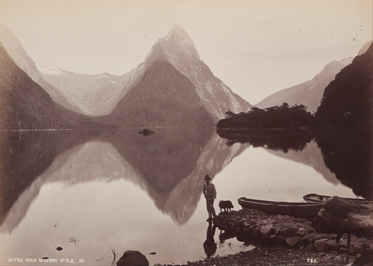 Frank_Coxhead_-_Mitre_Peak,_Milford_Sound,_NZ._From_the_album-_'Australasian_scenery'_-_Google_Art_Project